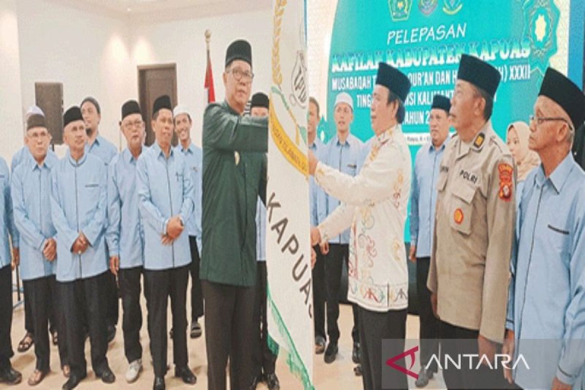 Pemkab Kapuas kirim 70 orang peserta ikuti MTQH Kalteng