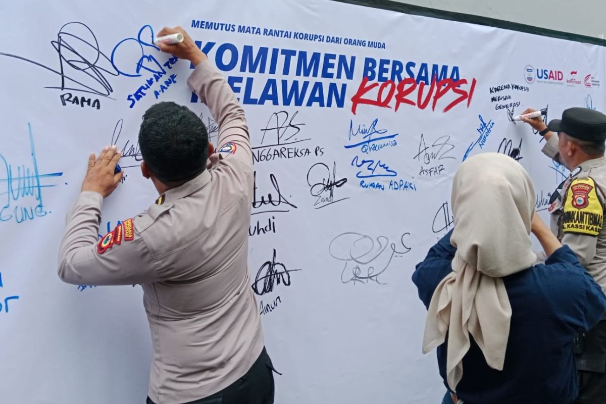 ACC Sulawesi tampilkan aksi kolaborasi di Festival Anti Korupsi