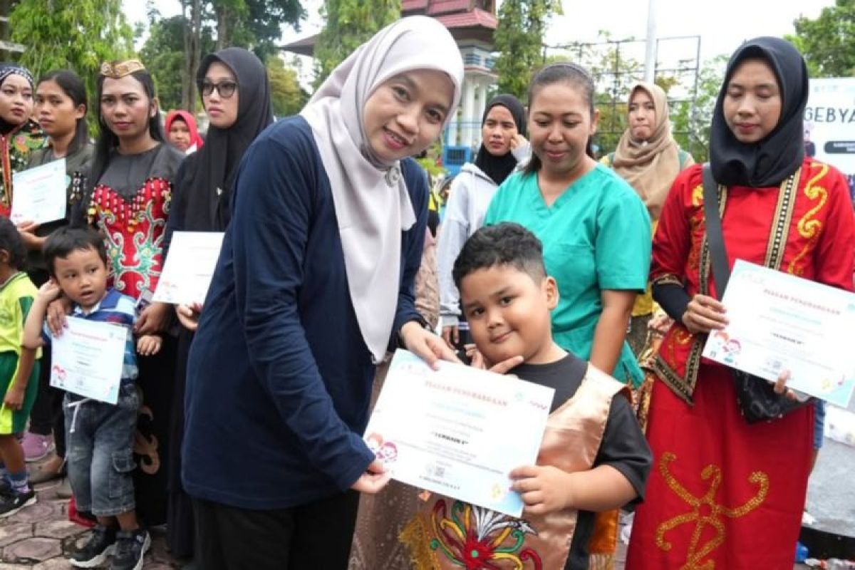 Bunda PAUD Lamandau: Pendidikan dini simulasi kebutuhan dan perkembangan anak