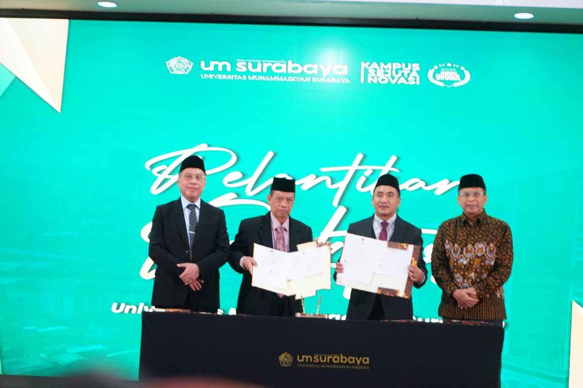 Mundakir jabat Rektor UM Surabaya untuk periode 2024-2028