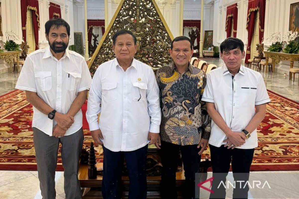 Presiden Prabowo terima Mualem-Dek Fadh di Istana Negara