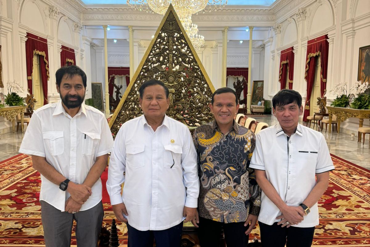 Prabowo terima Mualem-Dek Fadh di Istana Negara