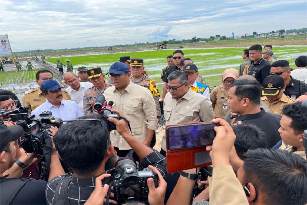 Danang Wicaksana Sulistya dorong pembangunan infrastruktur pertanian di Blora