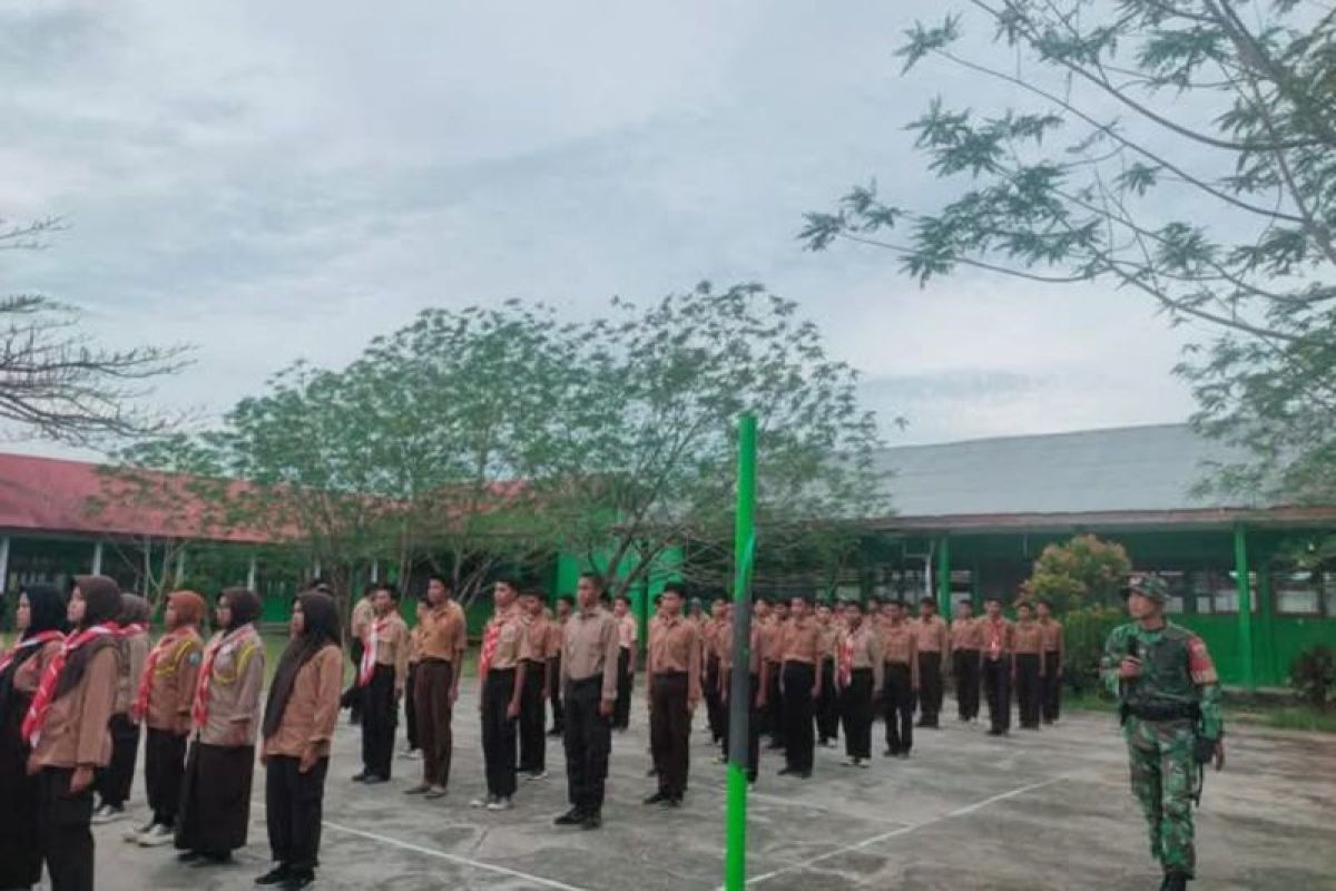 Kodim Pasangkayu tanamkan wawasan kebangsaan di kalangan siswa