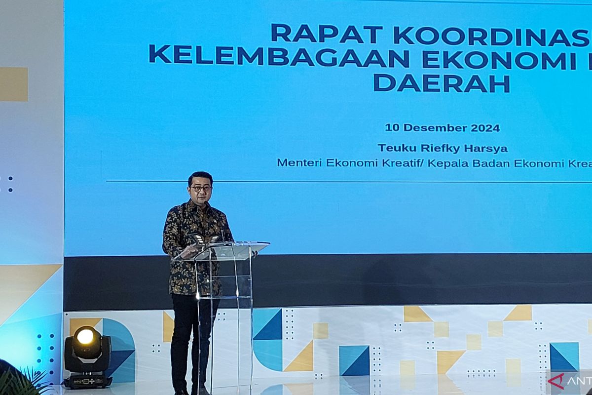 Pemda bertanggung jawab kembangkan ekosistem ekraf