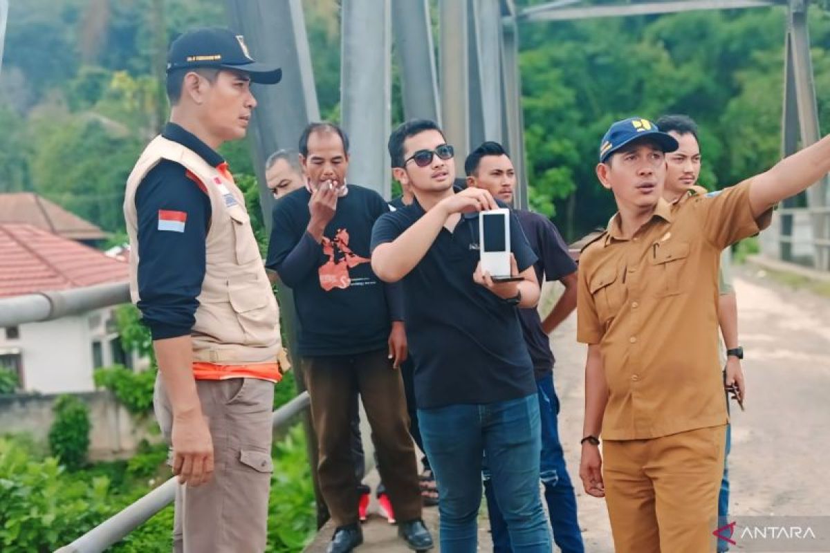 BPBD OKU  tentukan titik pemasangan alat pendeteksi banjir