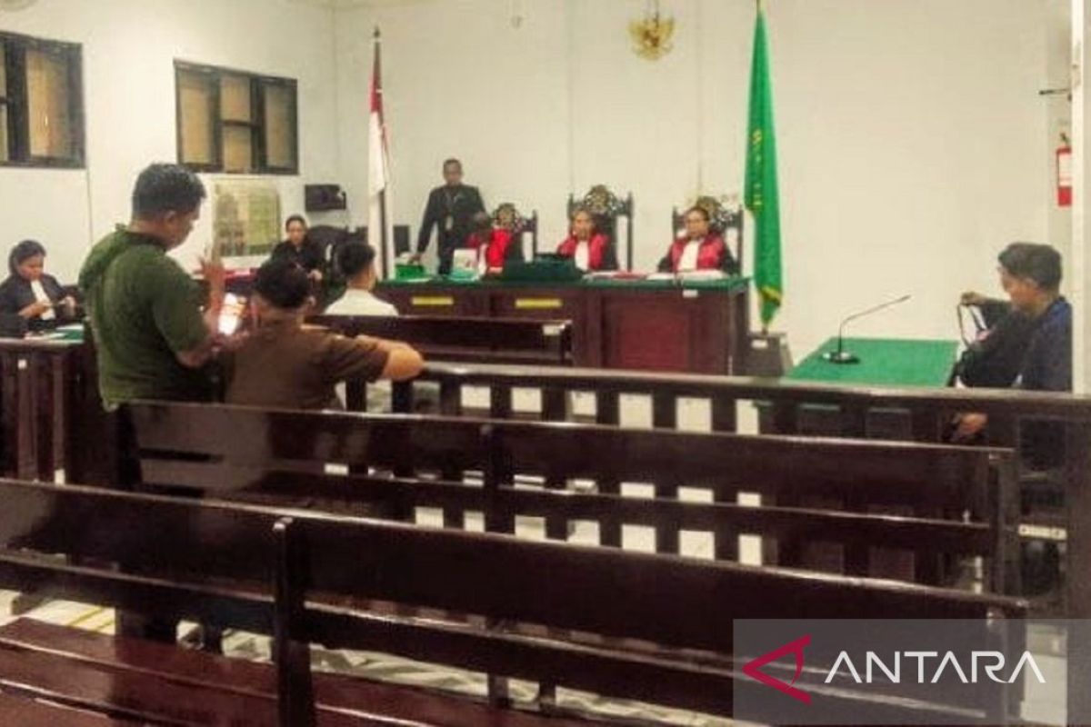 PN Ambon hukum penerima dua paket narkoba sintetis lima tahun  penjara