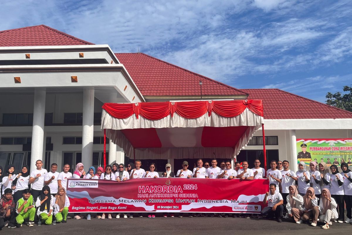 Kejari Pasaman Barat peringati Hakordia gencarkan kampanye antikorupsi