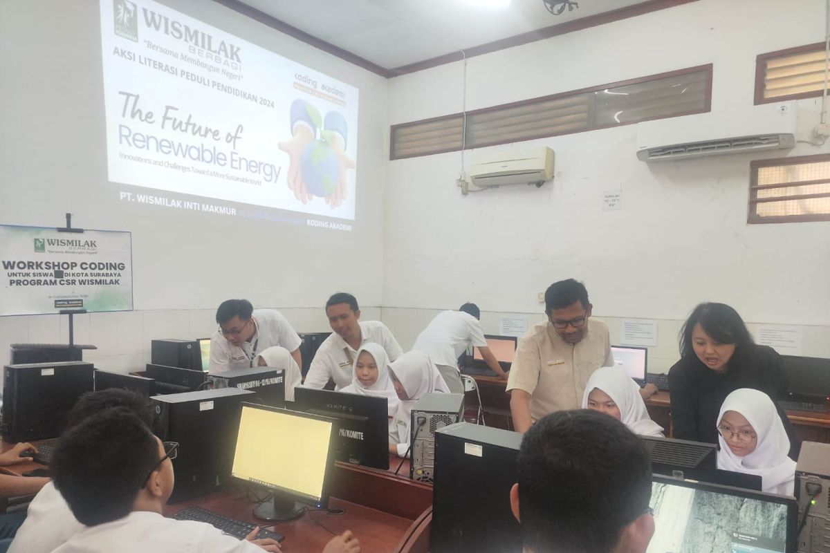 Wismilak Foundation-Koding Akademi bangun literasi koding di Surabaya