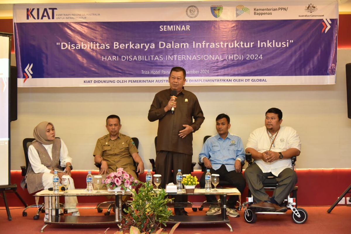 Seminar "Disabilitas Berkarya dalam Infrastruktur Inklusif" Dorong Peluang Kerja di Pesisir Selatan