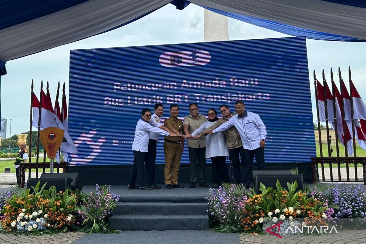 Damri luncurkan 90 bus listrik baru untuk layanan Koridor TransJakarta