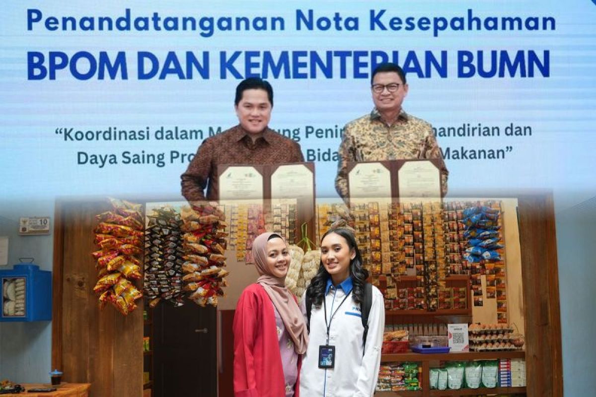 Kerja sama BUMN-BPOM dapat tingkatkan daya saing UMKM