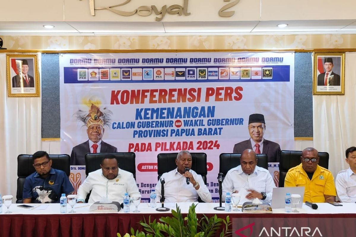 Gubernur-Wakil Gubernur Papua Barat terpilih akan rangkul semua pihak