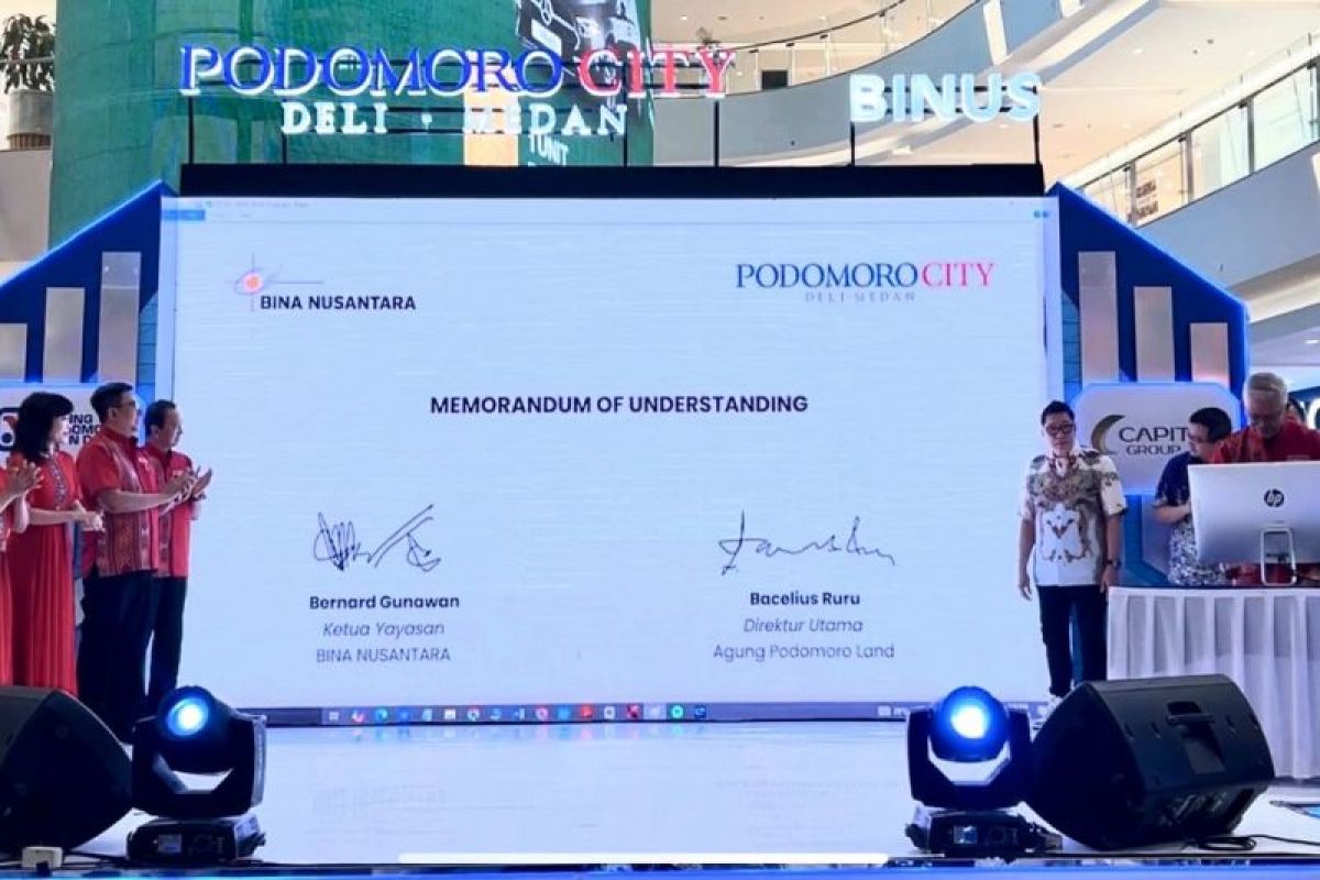 Podomoro City Deli Medan-BINUS University sinergikan sektor properti dan pendidikan