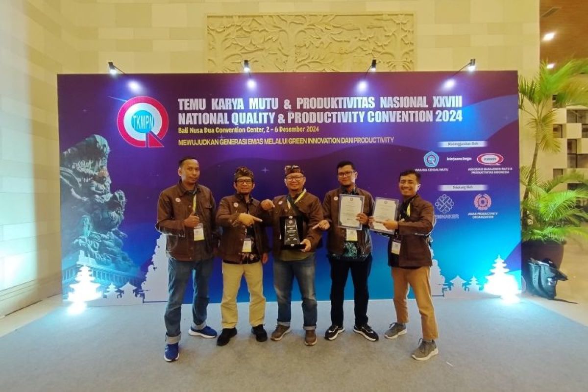 Tim Inovasi PT Semen Padang sabet 1 Diamond, 9 Platinum dan 6 Gold di ajang TKMPN 2024