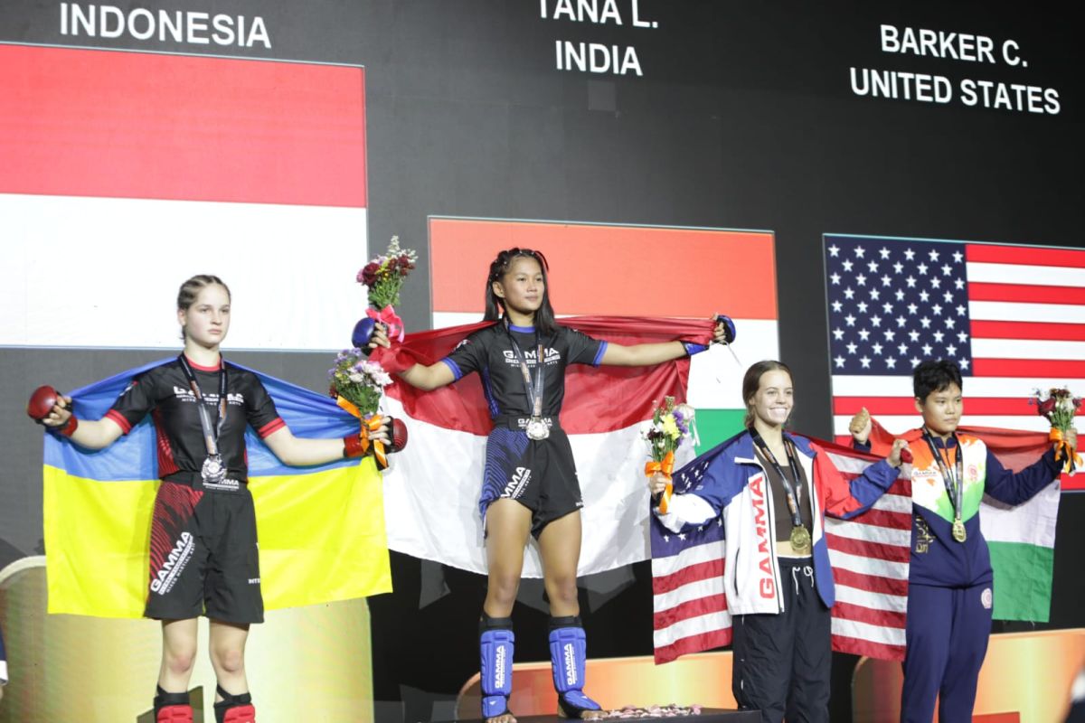 Indonesia rebut  dua emas pada GAMMA World MMA Championships 2024