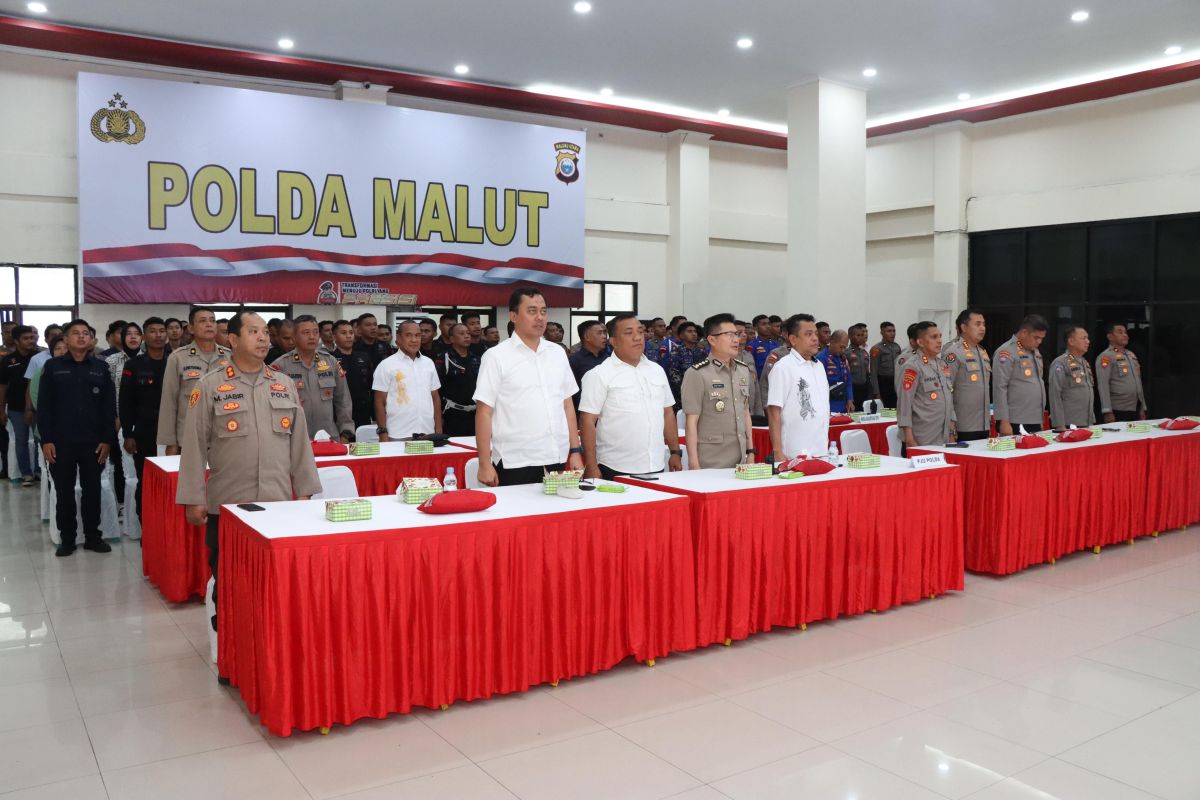 Polda Maluku Utara gelar operasi pekat kieraha II jelang natal