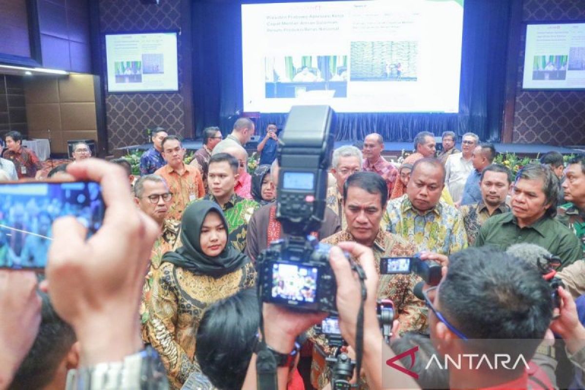 Wabup Madina hadiri Rakor brigade pangan bersama menteri pertanian