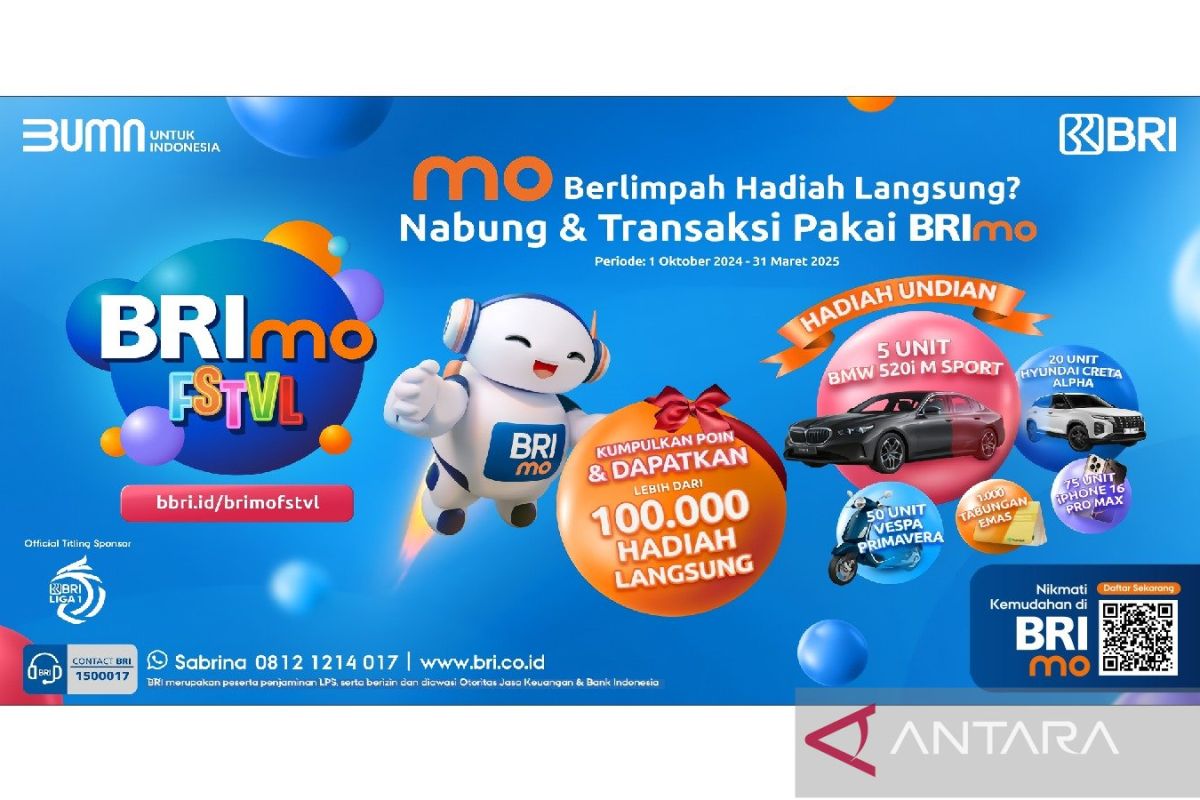 BRImo festival kembali hadir dengan hadiah berlimpah