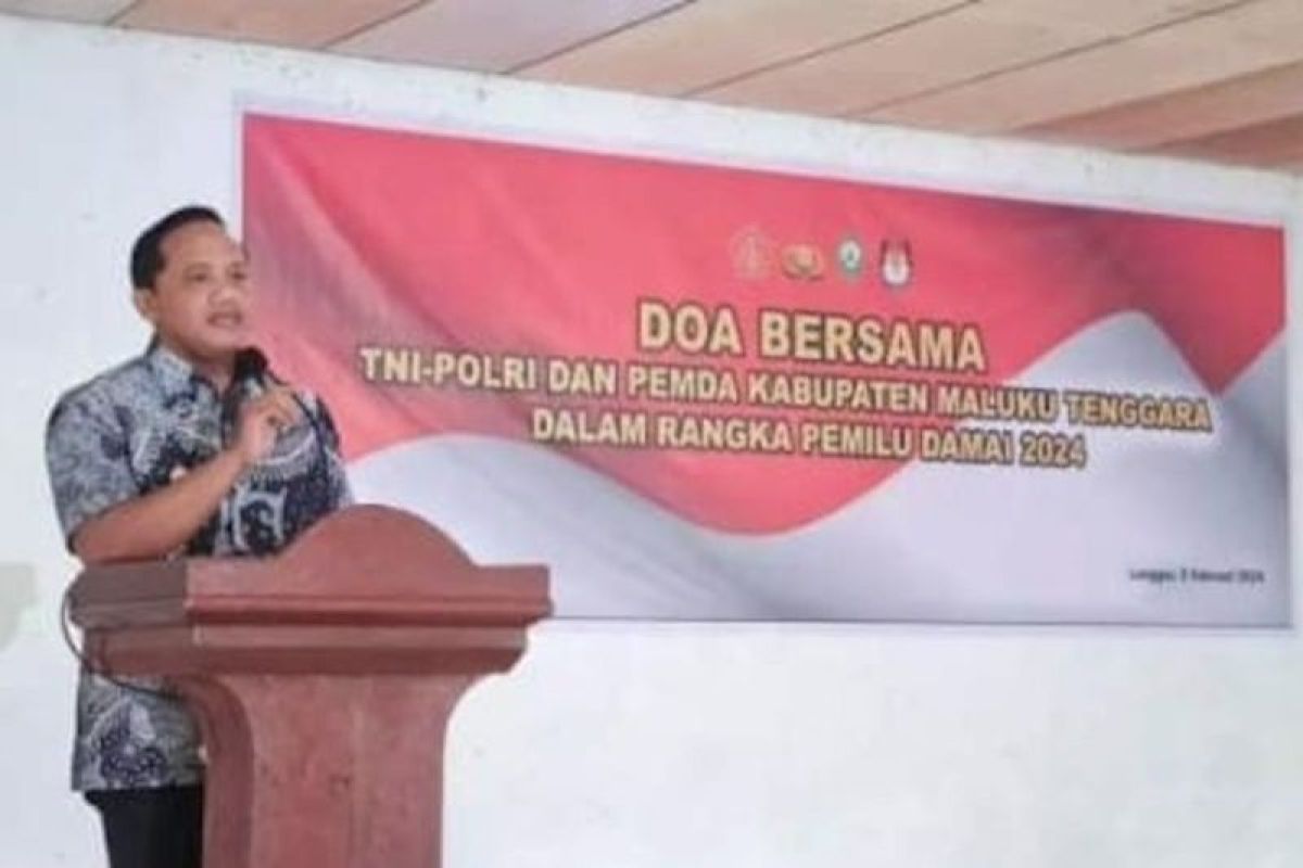 Wujudkan Pilkada aman Polres Malra gandeng Forkopimda gelar doa bersama