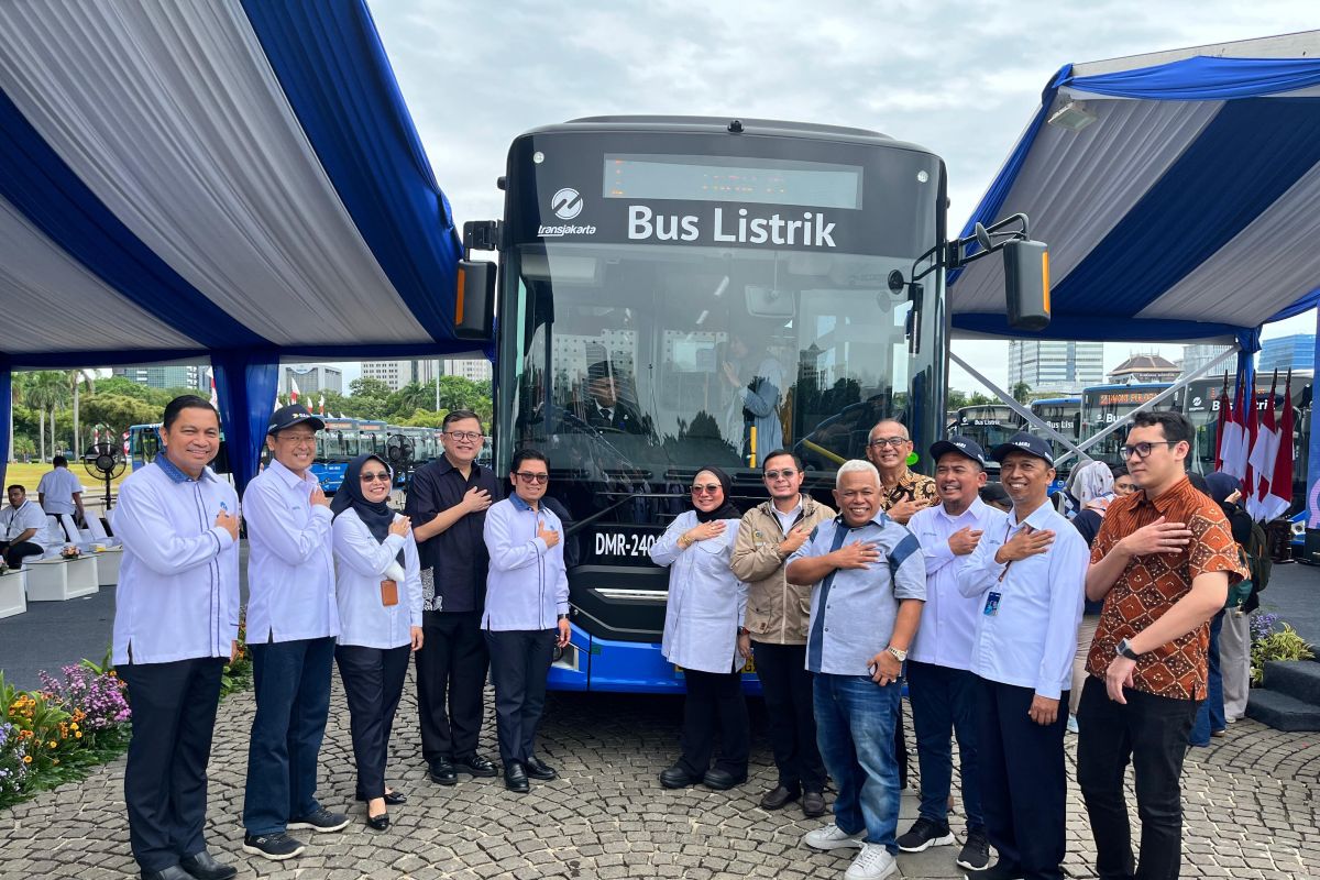 DAMRI Luncurkan Bus Listrik Baru, Realisasikan 90 Unit Armada di Tahun 2024