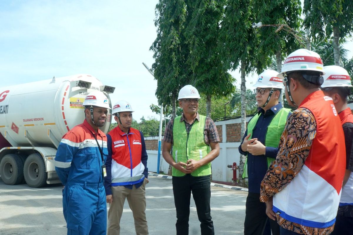 Komisi XII DPR RI tinjau kesiapan Pertamina jelang Satgas Natal 2024 dan Tahun Baru 2025 di Jambi