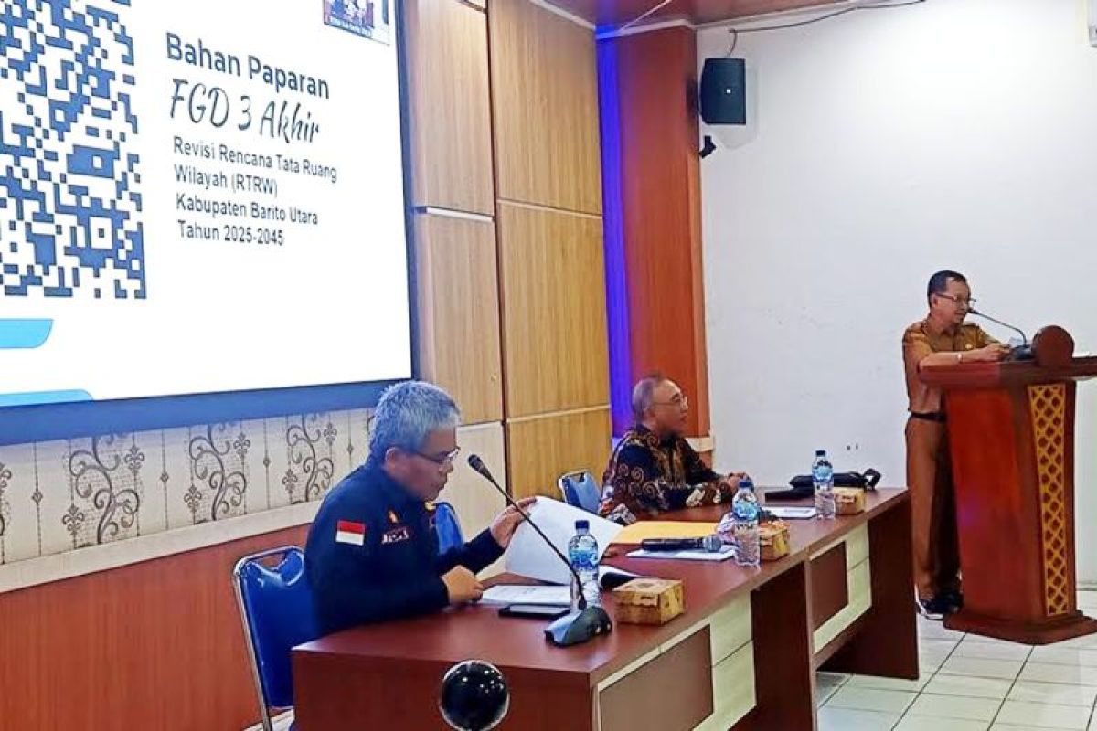 Pemkab Barito Utara kembali gelar FGD 3 revisi RTRW