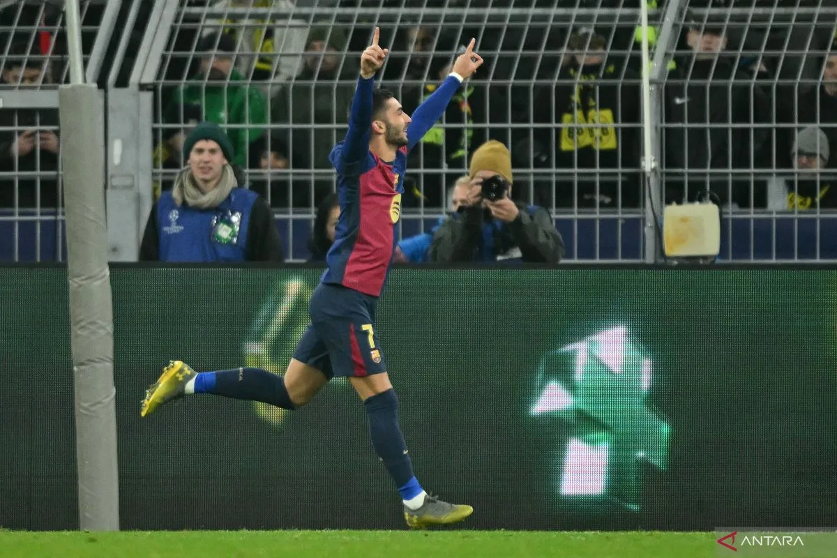 Liga Champions: Barcelona amankan poin penuh di kandang Borussia Dortmund