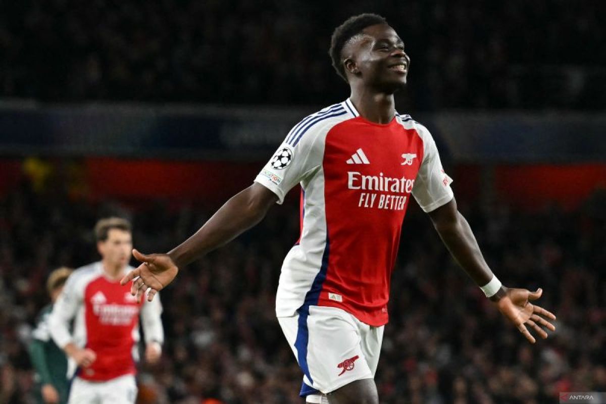 Arsenal hancurkan Monaco, AC Milan menang tipis atas Crvena Zvevda