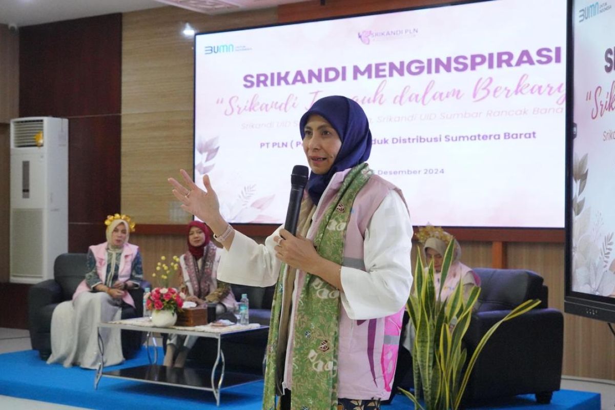 Srikandi menginspirasi: Dirkeu PLN hadir menginspirasi srikandi Sumbar