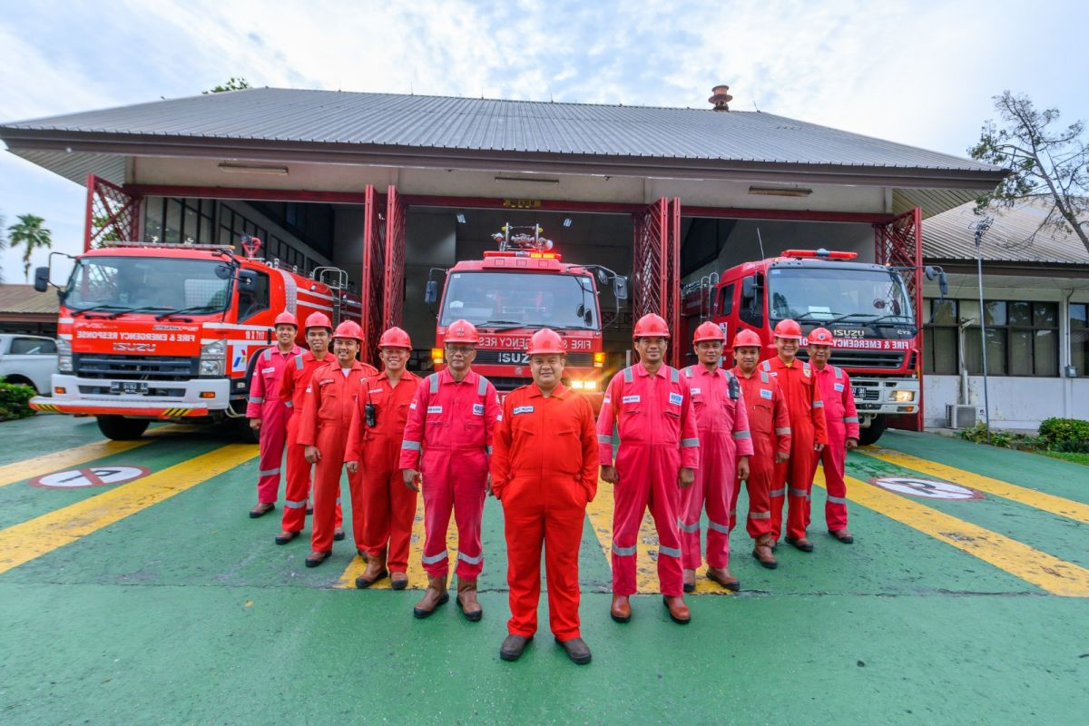 Kiprah "Kesatria FIRE" sebagai benteng keselamatan di Blok Rokan