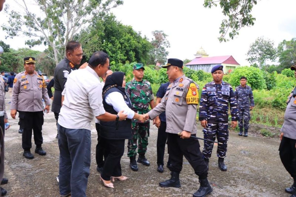 Kapolres Rohil dan KPU jaga stabilitas pasca Pilkada