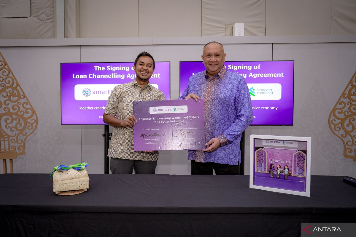 Standard Chartered jalin kerja sama senilai Rp2 triliun dengan Amartha