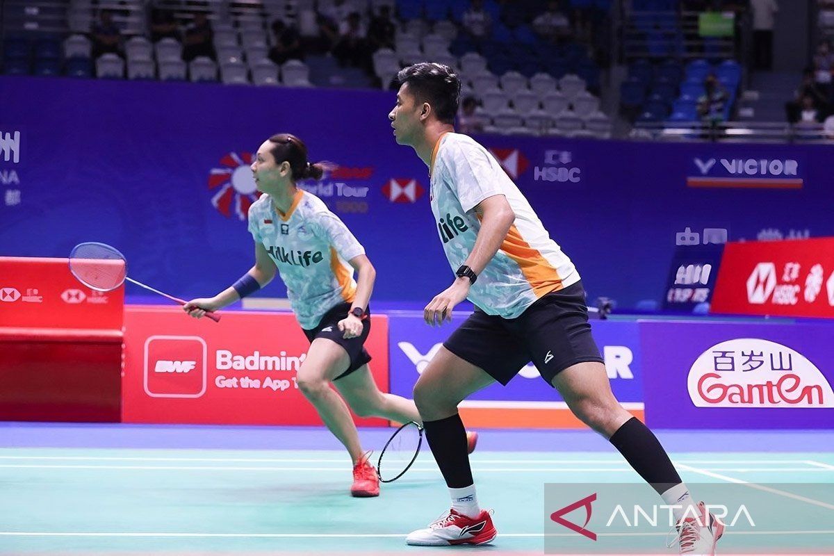 Ganda campuran Dejan/Gloria tak bisa keluar dari tekanan di pertandingan kedua WTF