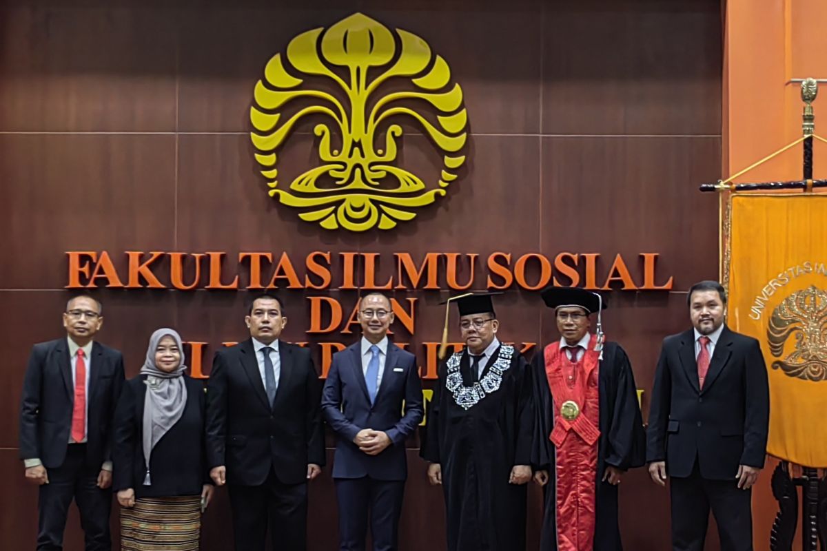 Waka MPR Eddy Soeparno raih gelar Doktor Ilmu Politik dari UI