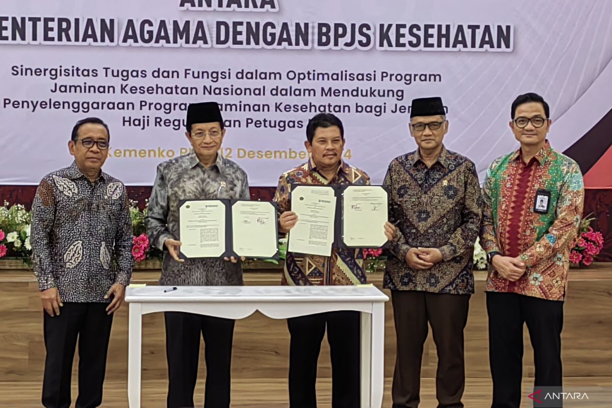 Religious Affairs Ministry, BPJS sign MoU on Hajj pilgrims' healthcare