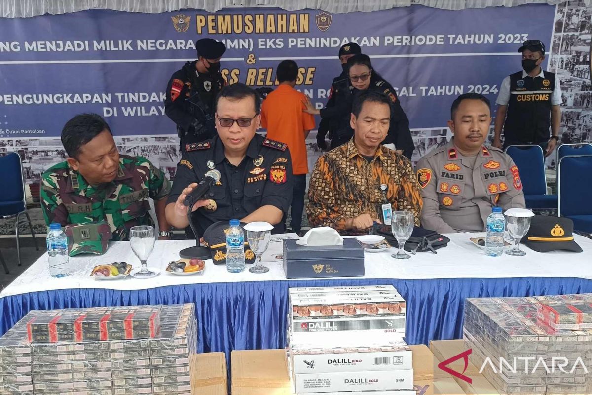BC Palu ungkap tindak pidana peredaran rokok ilegal