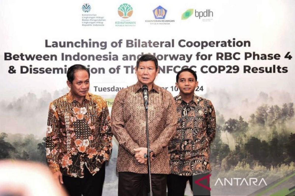Pemerintah sosialisasi hasil COP29 sembari luncurkan RBC-4 - ANTARA News