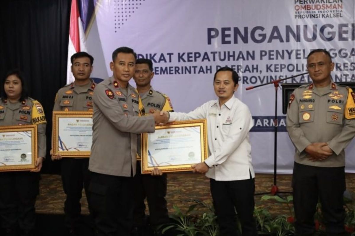 Polres HST raih layanan publik zona A berkat inovasi Forum Masyarakat