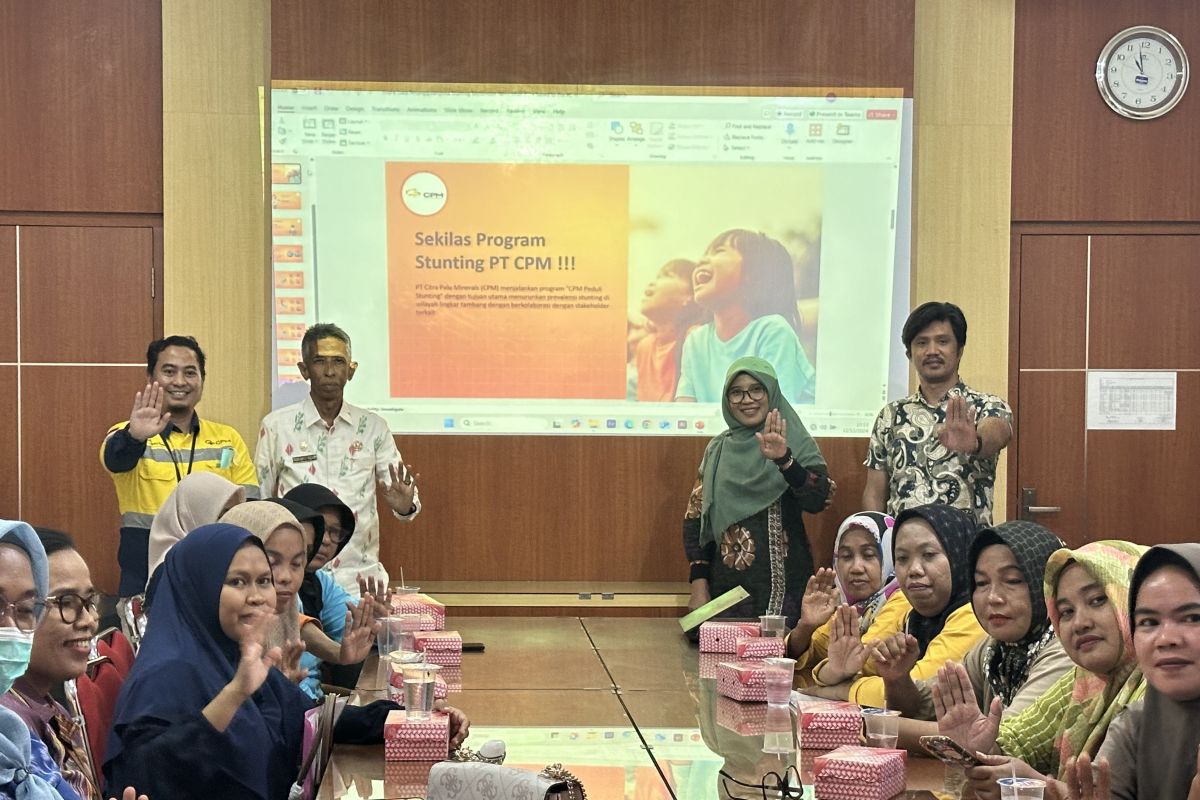 CPM Palu evaluasi program penanganan stunting di wilayah lingkar tambang