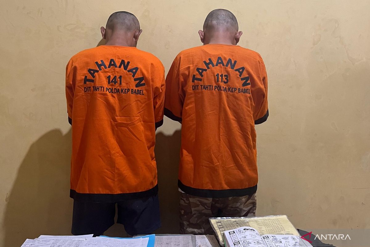 Polda Babel bongkar praktik judi togel di Pangkalpinang