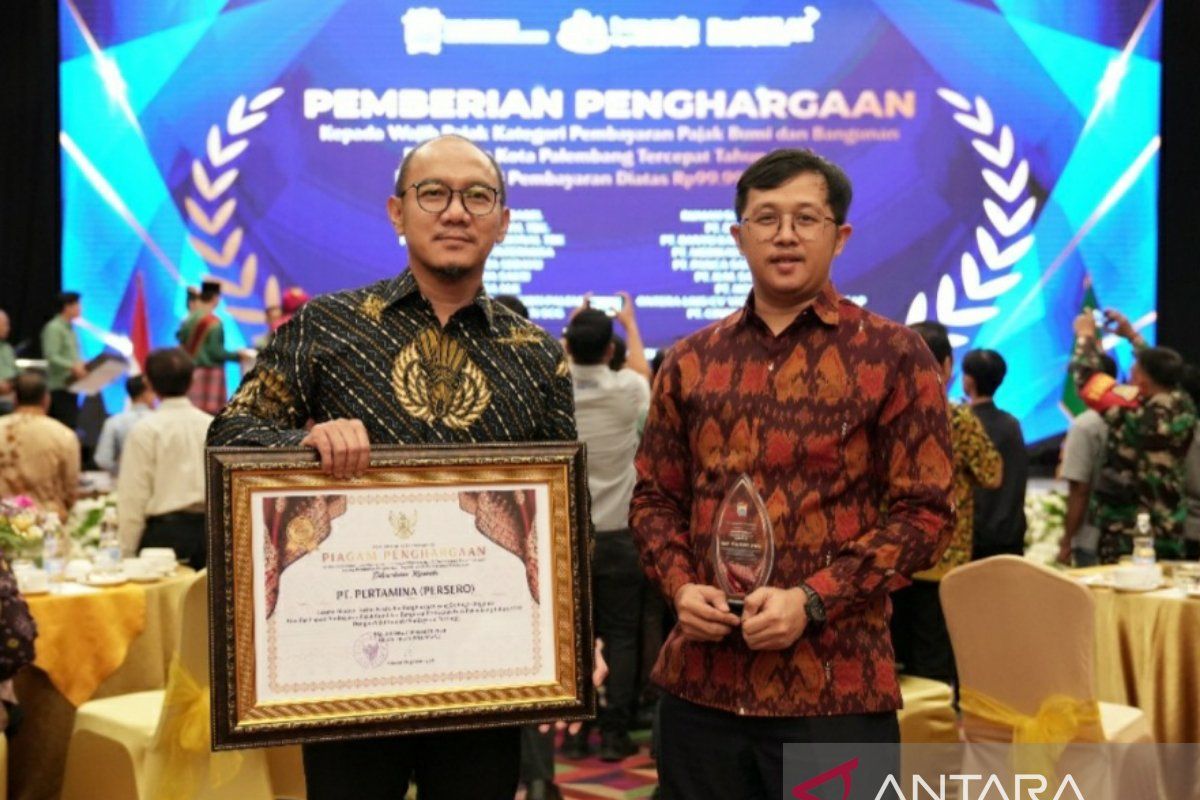 Pertamina sumbang PBB dan BPHTB terbesar di Kota Palembang