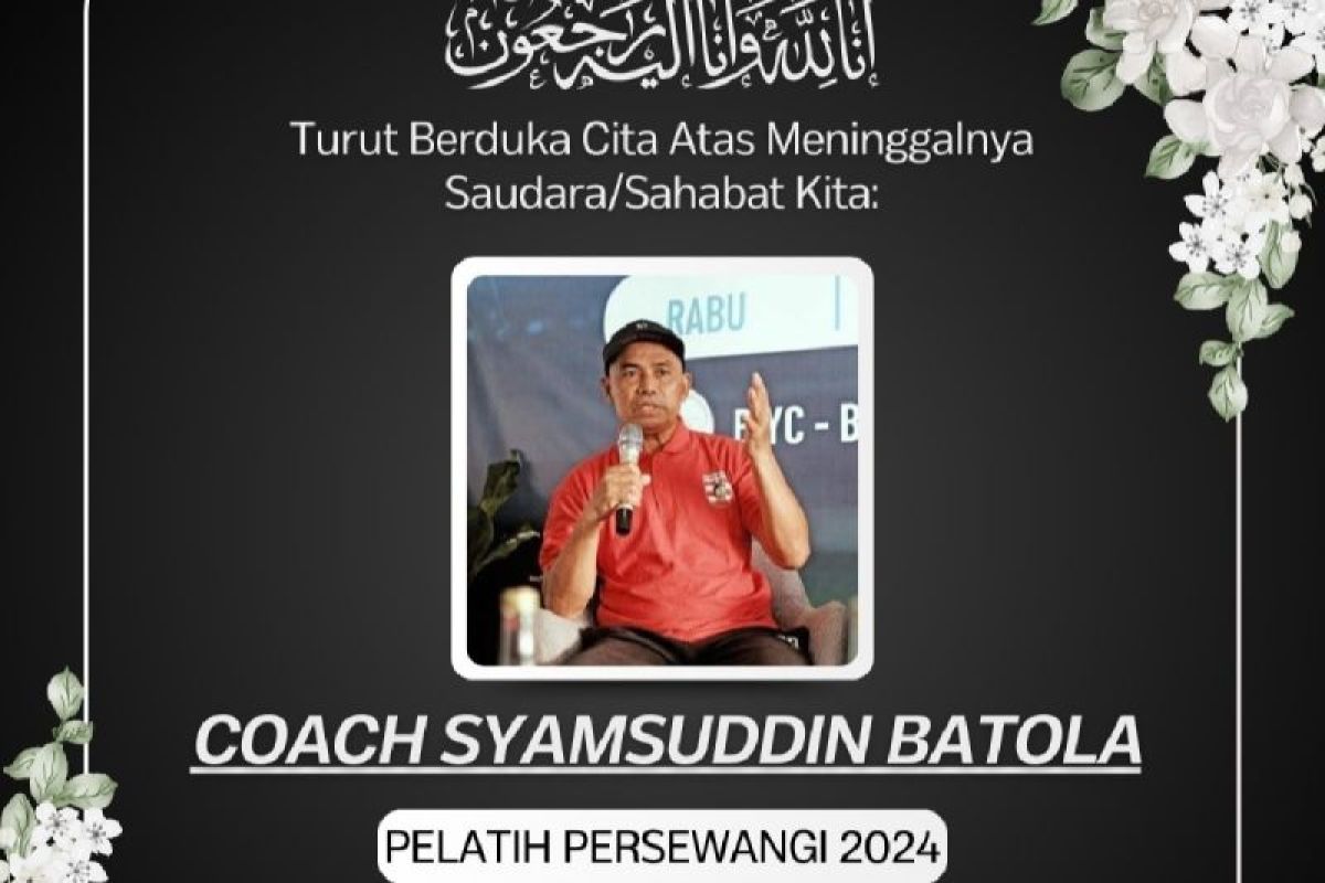 Pelatih Persewangi Syamsuddin Batola meninggal kecelakaan di Tol Pasuruan-Probolinggo