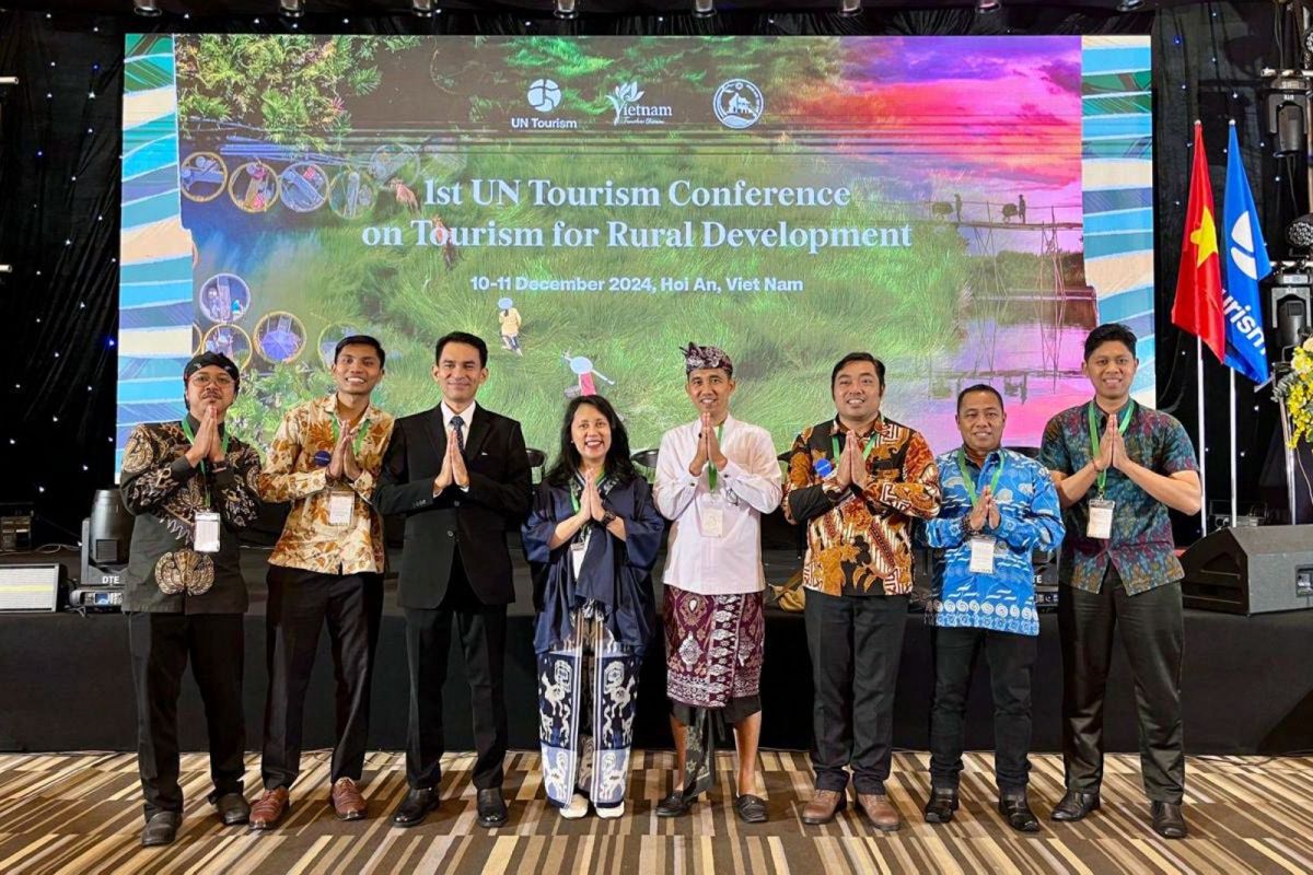 Indonesia ikuti dua ajang UN Tourism perkenalkan desa wisata pada dunia