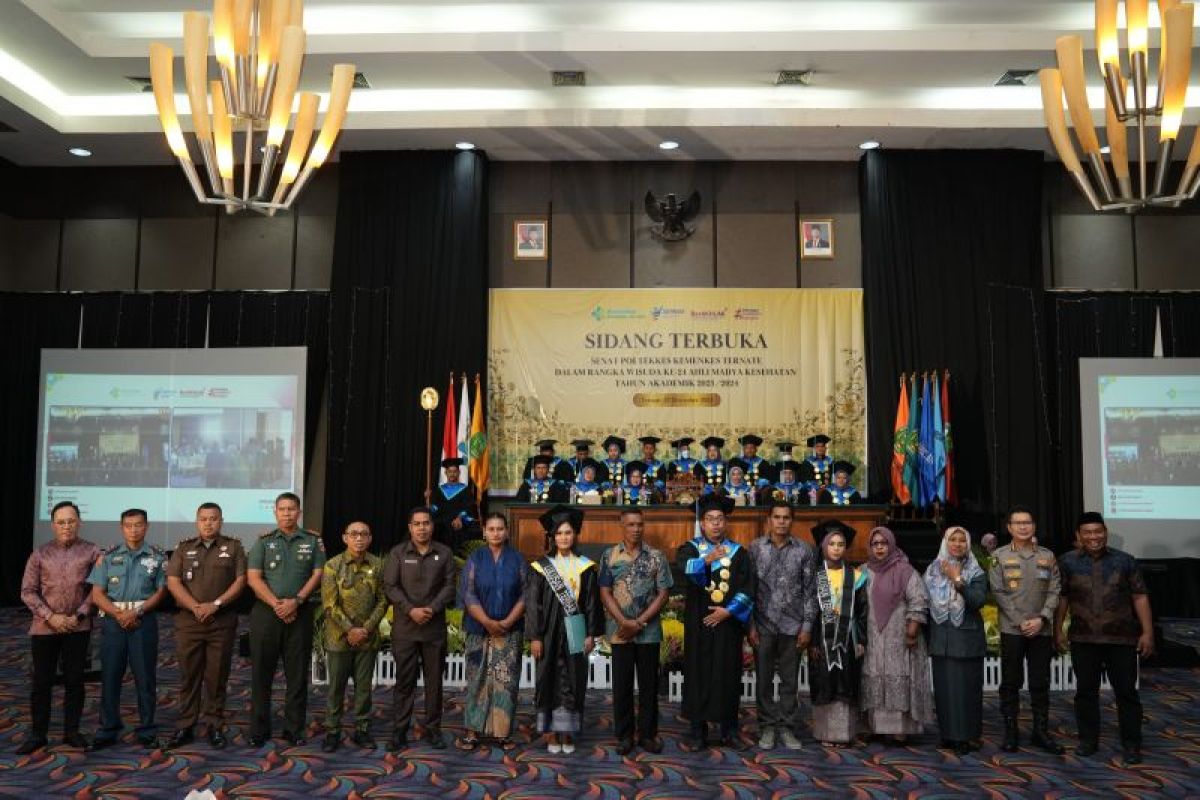 Poltekkes  Ternate mewisuda 136 mahasiswa