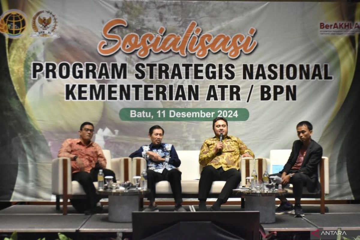 Kanwil BPN Jatim sosialisasikan program nasional Kementerian ATR/BPR
