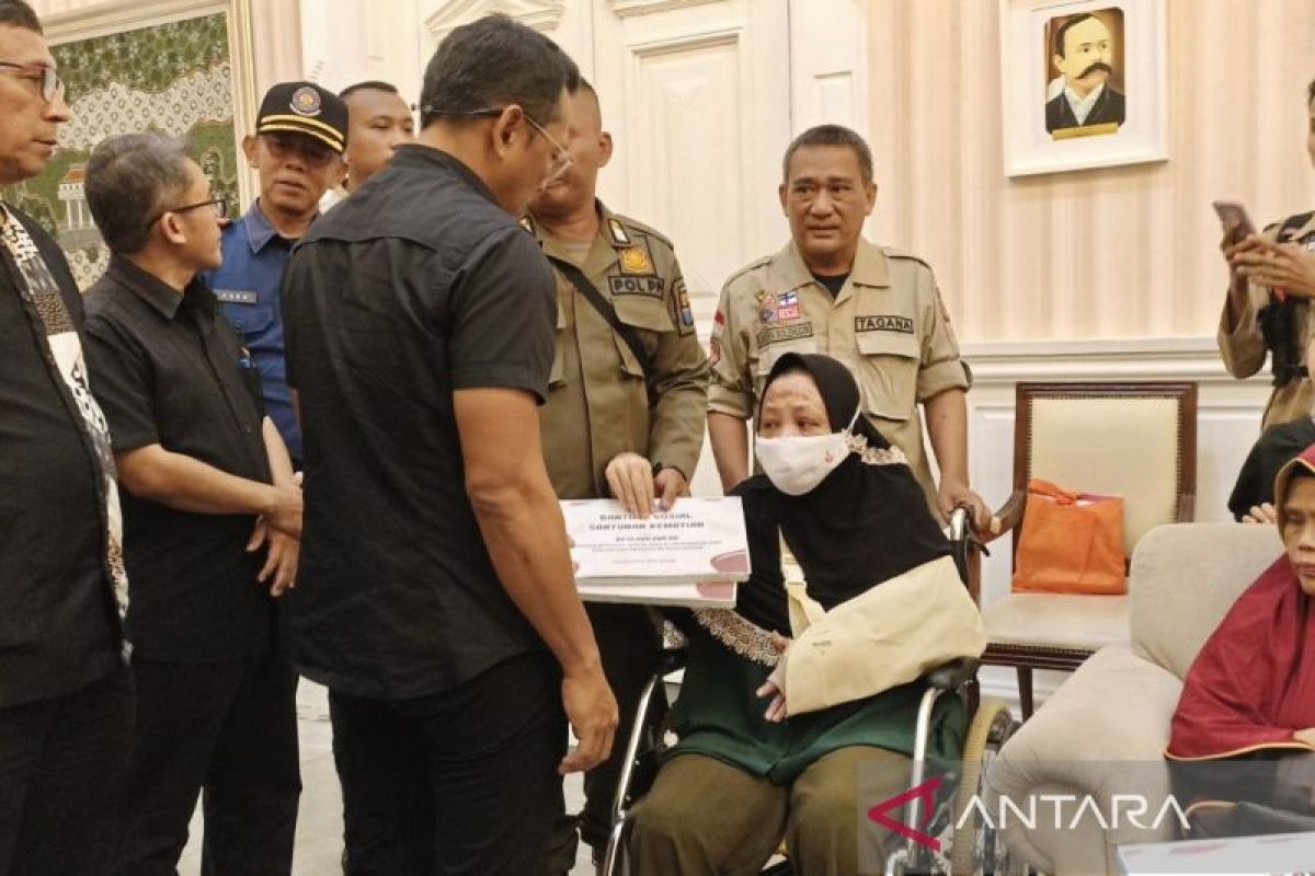 Pemkot Bogor salurkan bantuan dari Kemensos untuk korban kebakaran