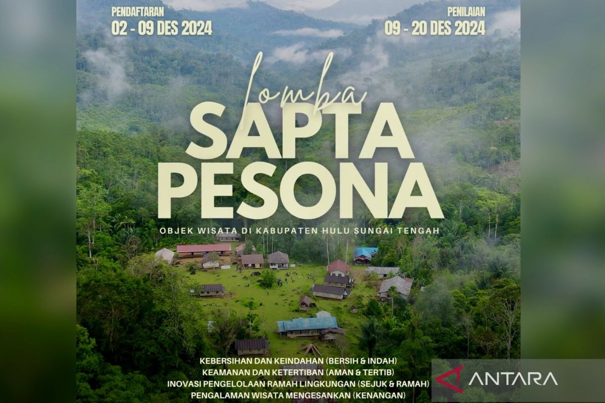 Pemkab HST gelar lomba Sapta Pesona tingkatkan kunjungan wisata