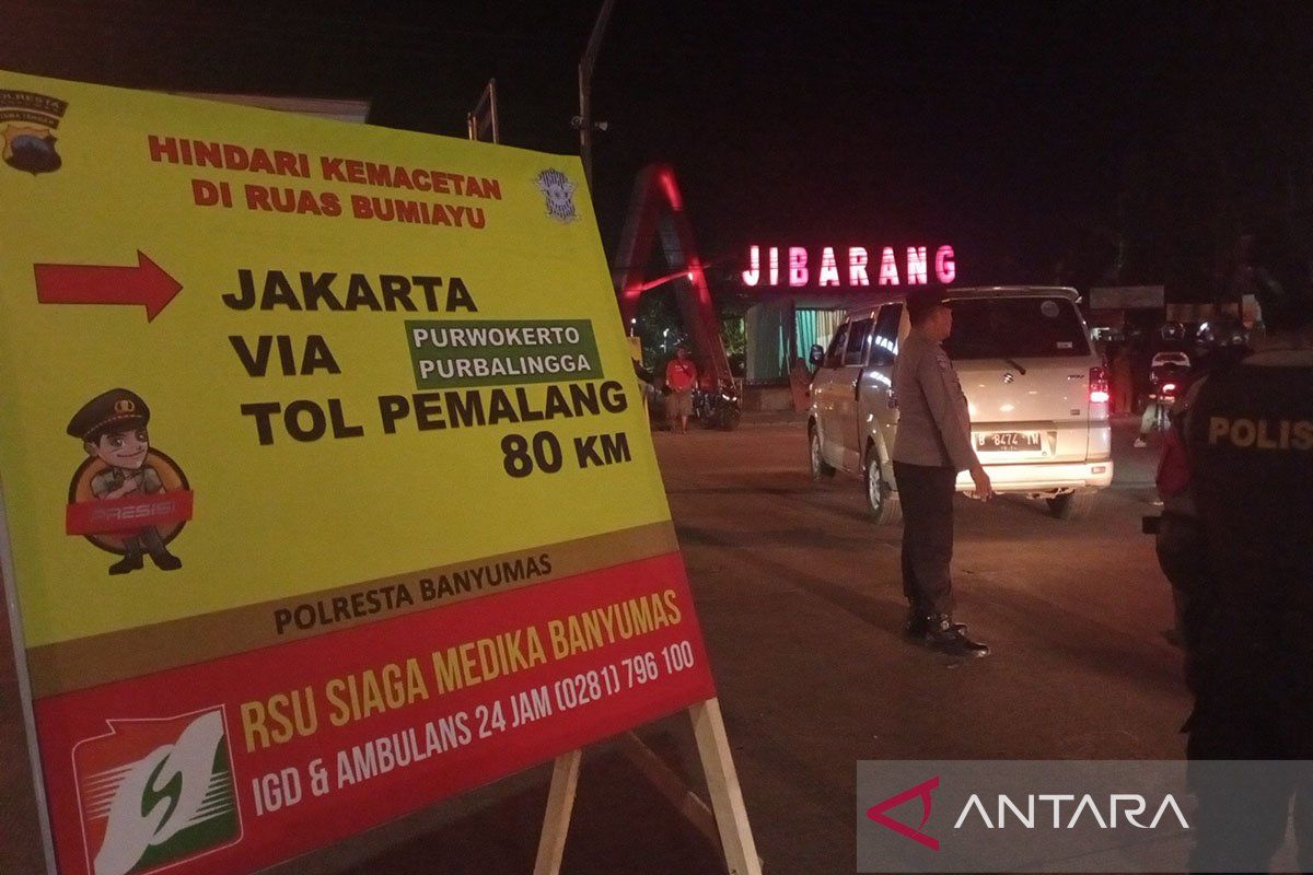 Satlantas: Jalur utama di Banyumas  siap dilalui pemudik saat Nataru