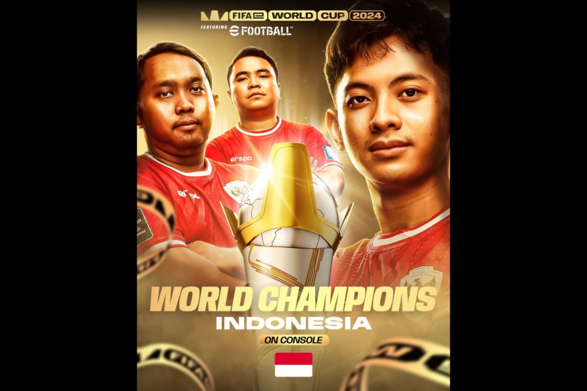 Indonesia juara dunia FIFAe World Cup 2024 kategori konsol